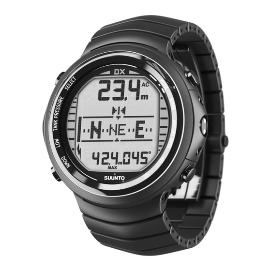 Suunto DX Guia Del Usuario