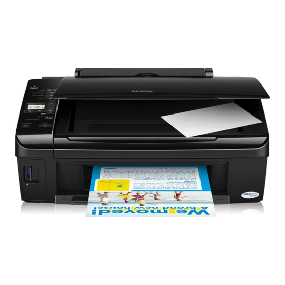 Epson Stylus SX210 Serie Manual De Funcionamiento Básico