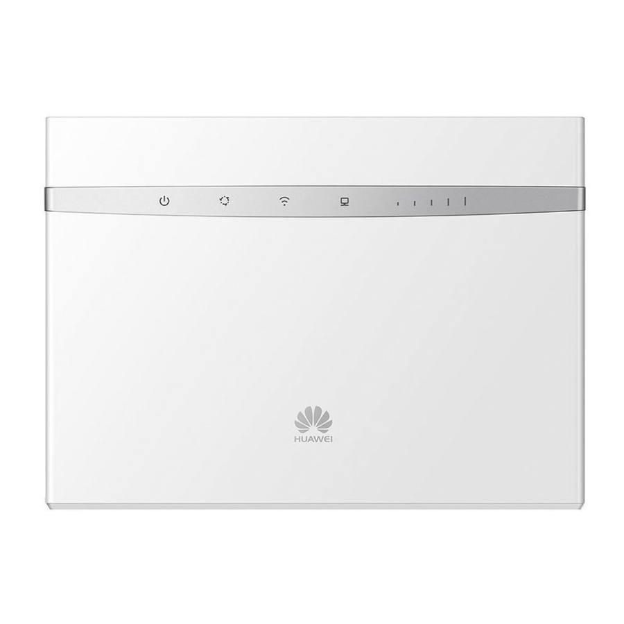 Huawei B525 LTE CPE Guia De Inicio Rapido