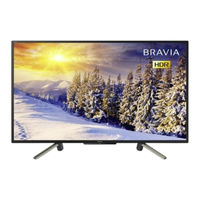 Sony Bravia KD-55XG85 Serie Guía De Referencia