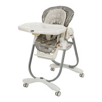 Chicco Polly Magic Highchair Manual Del Propietário