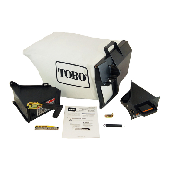 Toro Recycler 59192 Manual Del Usuario