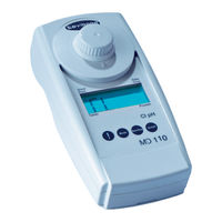 Lovibond MD 110 Manual De Instrucciones