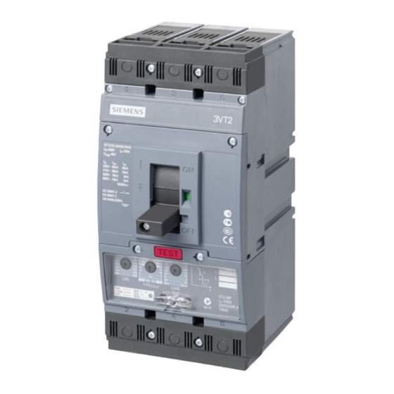 Siemens 3VT9200-8BN00 Instructivo