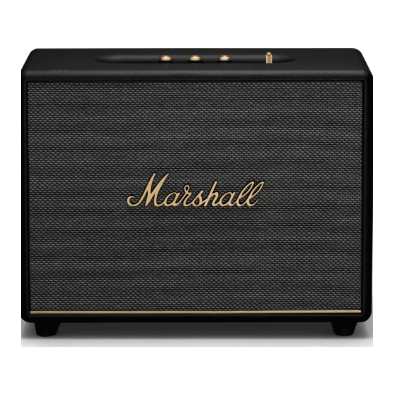 Marshall WOBURN III Manual Del Usuario