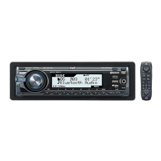 JVC KD-DV9402 Manual De Instrucciones