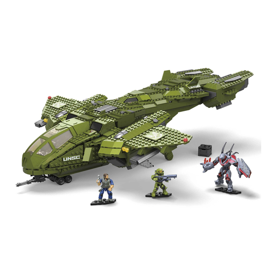 Mega Bloks HALO UNSC Pelican Manual De Instrucciones