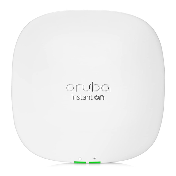 Aruba AP25 Manuales