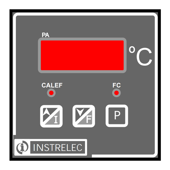 INSTRELEC PR-861-V Manual Del Usuario