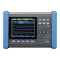 Hioki PQ3100-91 Manual De Instrucciones