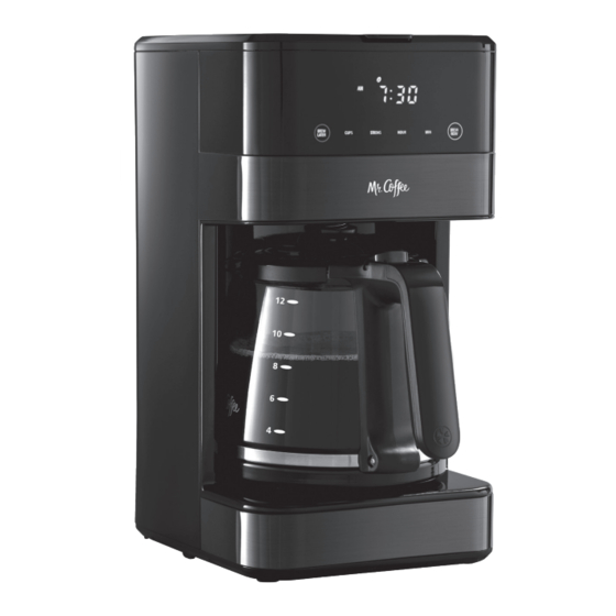 Mr Coffee Touch Display Serie Manuales