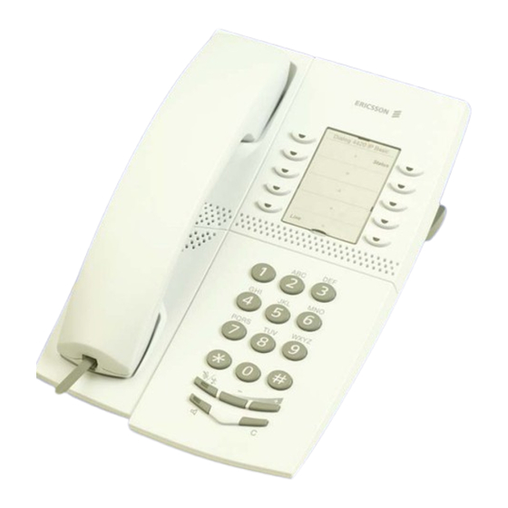Ericsson Dialog 4420 IP Basic Guía De Usuario