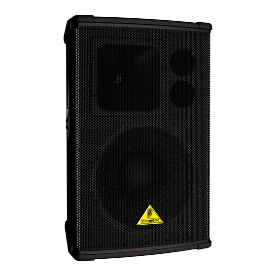 Behringer EUROLIVE B1220DSP Manual De Uso