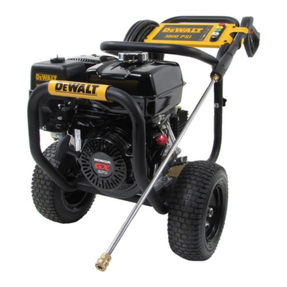DeWalt DXPW3835 Manual De Instrucciones