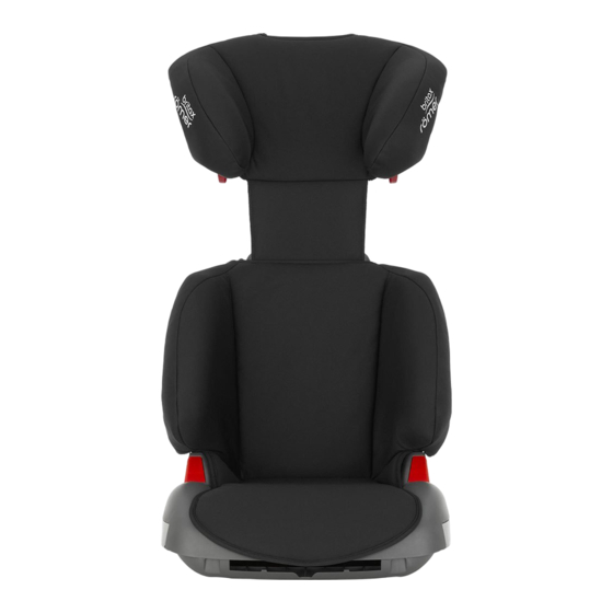 BRITAX RÖMER ADVENTURE Instrucciones De Uso