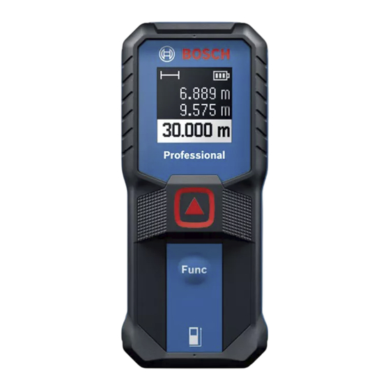 Bosch GLM 30-23 Professional Manual Original