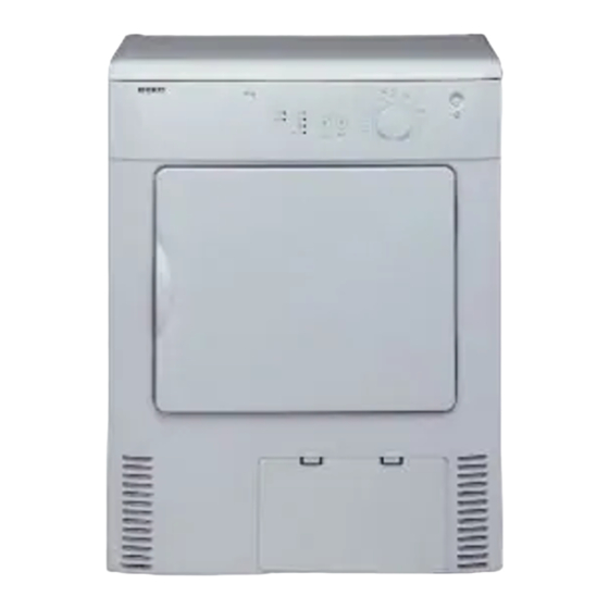 Beko DV 1160 Manual Del Usuario
