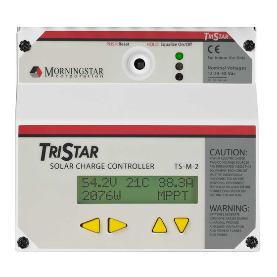 Morningstar TRISTAR TS-M Manual Del Operador