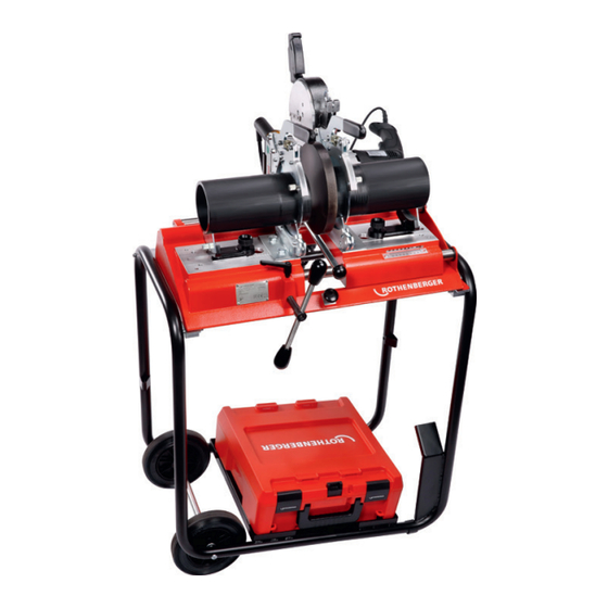 Rothenberger ROWELD P 160 Saniline Instrucciones De Uso