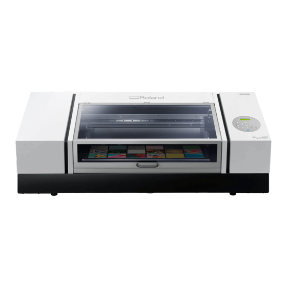 Roland VersaUV LEF2-300 Manual Del Usuario