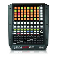 Akai Professional Ableton APC20 Guia De Inicio Rapido