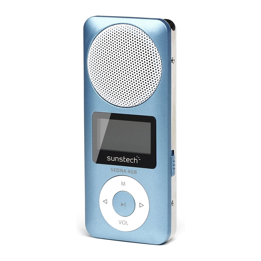 Sunstech SEDNA Manual De Usuario
