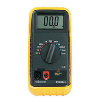 Velleman DVM6243 Instrucciones De Funcionamiento