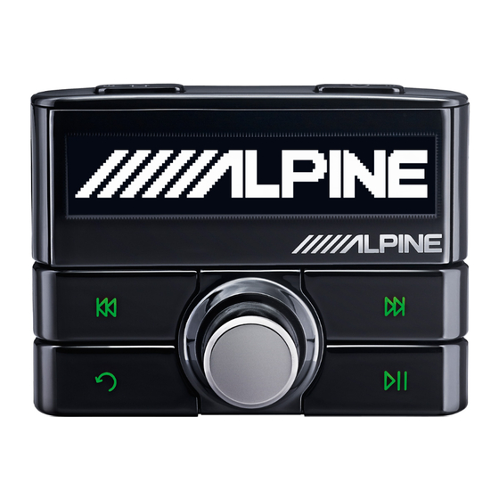 Alpine EZi-DAB Manual Del Usuario