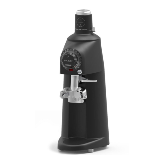 Compak PK 100 Manual De Instrucciones