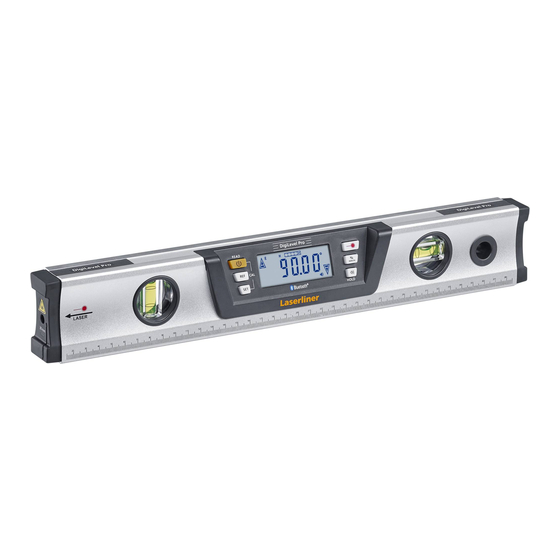 LaserLiner DigiLevel Pro 40 Manual Del Usuario