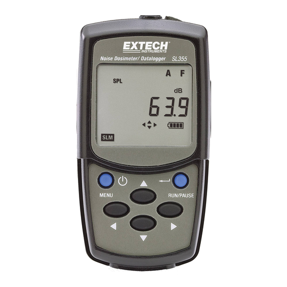 Extech Instruments SL355 Manual De Usuario