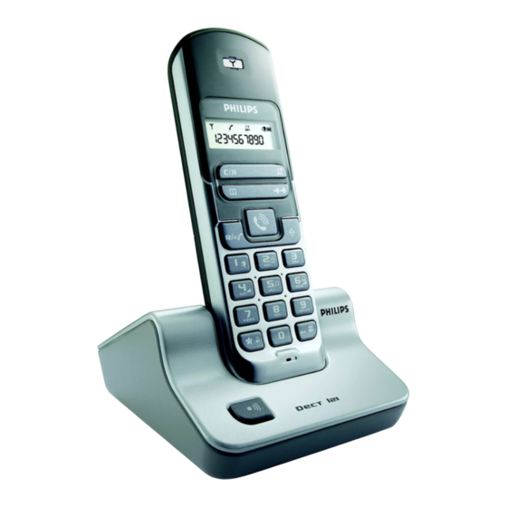 Philips DECT 121 Manual De Instrucciones
