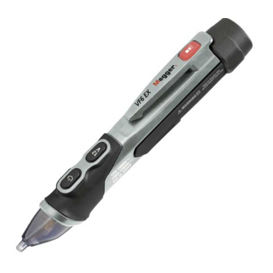 Megger VF6 EX Guia Del Usuario