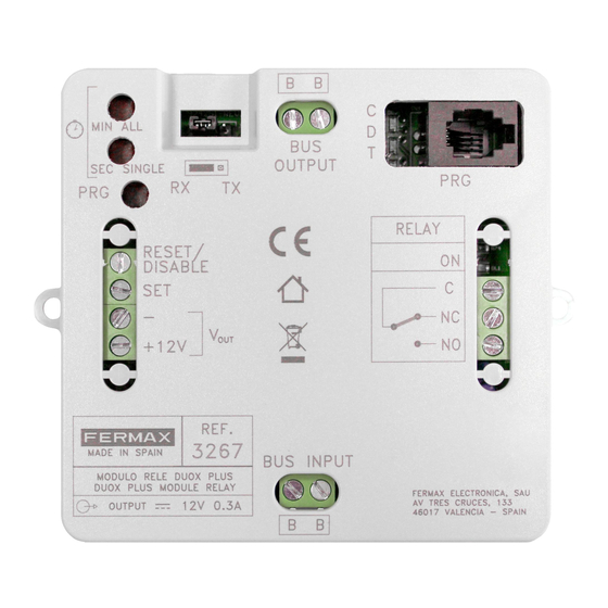 Fermax 3267 Manual De Instalador