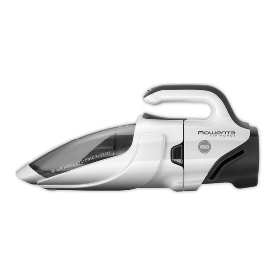 Rowenta Air Force Instrucciones De Manejo