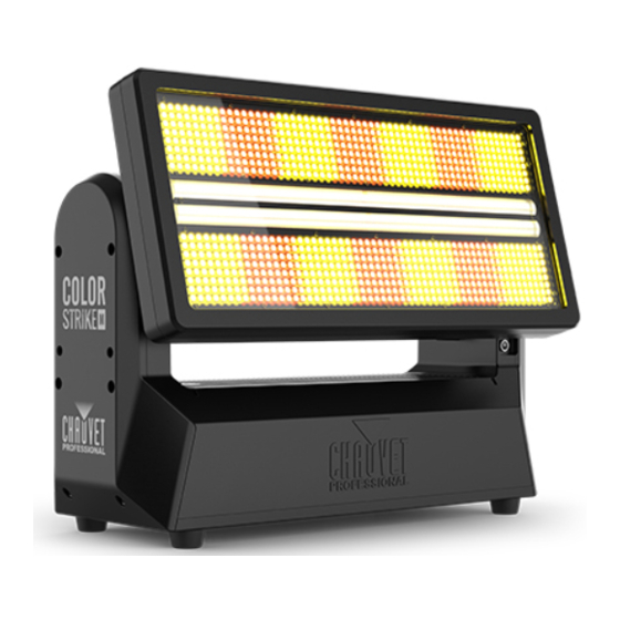 Chauvet Professional COLOR STRIKE M Guía De Referencia Rápida