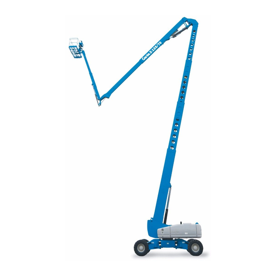 Genie ZX-135/70 Jib-Extend Manual Del Operario