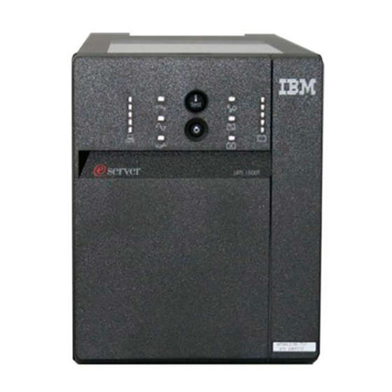 IBM UPS750TLV/ Manuales