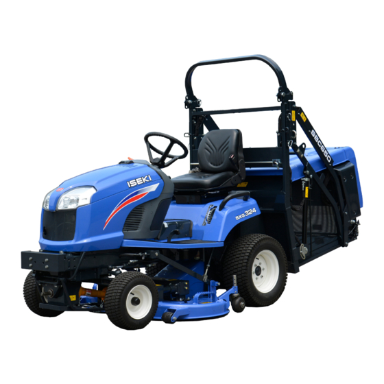 Iseki SXG324 Manual De Funcionamiento