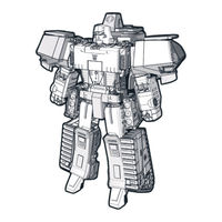 Hasbro Transformers DECEPTICON MEGATRON H.I.S.S. TANK Manual De Instrucciones