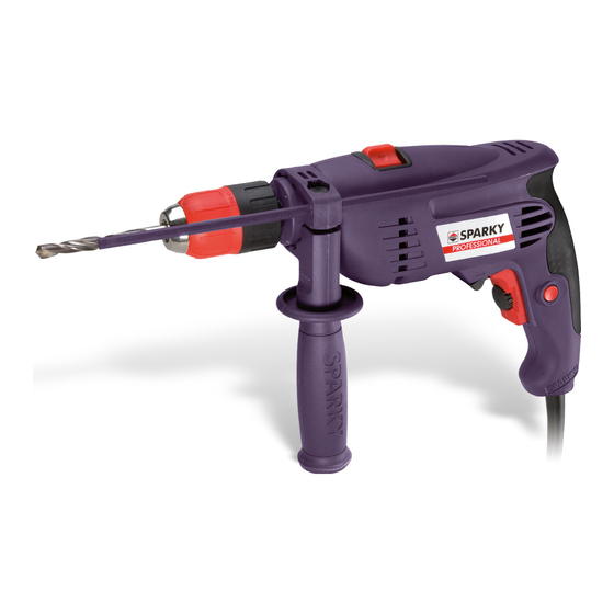 SPARKY Professional BUR 131E Manuales