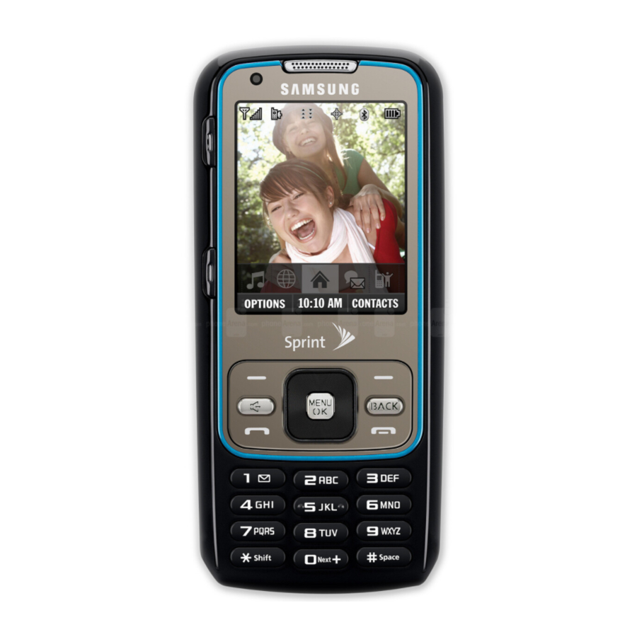 Samsung Rant SPH-M540 Manual Del Usuario