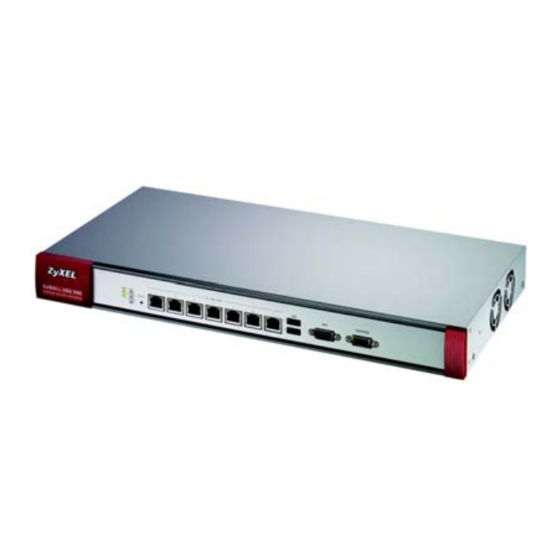 Zyxel Zywall USG 300 Guia De Inicio Rapido