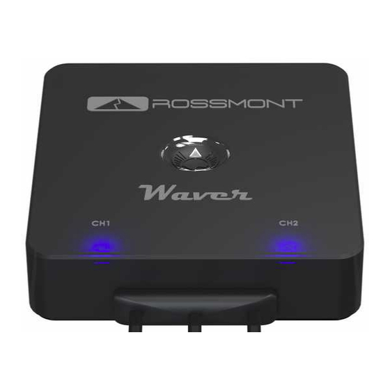 ROSSMONT Waver Master WR-2CH Manual Del Usuario