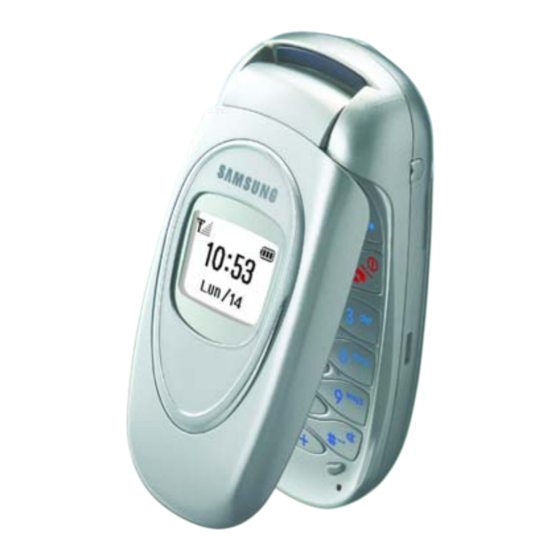 Samsung SGH-X466 Guia Del Usuario