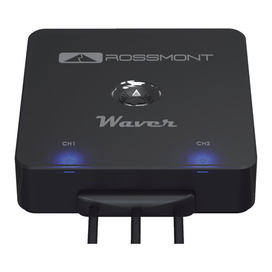 ROSSMONT Waver Master WR-2CH Manual Del Usuario