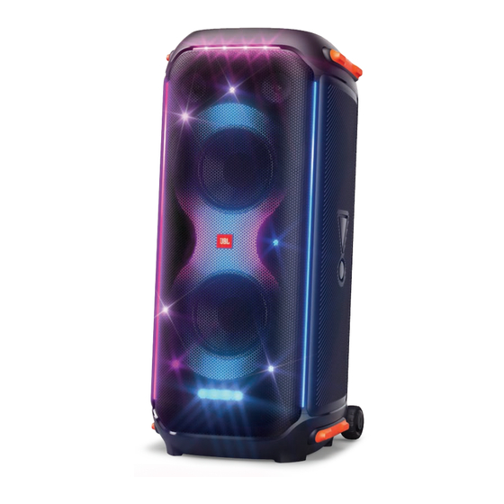 Harman JBL PARTYBOX 710 Manual Del Propietário