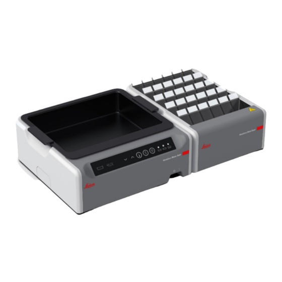 Leica BIOSYSTEMS HistoCore Water Bath Manual De Instrucciones