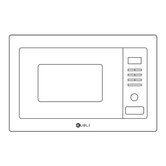 Kitchen Center KUBLI NEU BLACK Manual De Uso