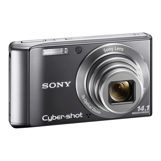 Sony Cyber-shot DSC-W370 Manual De Instrucciones